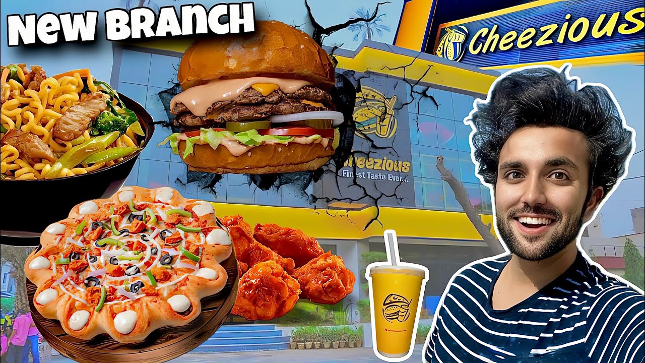 Cheezious Restaurant New Branch | Cheezious Crown Crust Pizza | Cheezious Entire Menu | Food Vlog