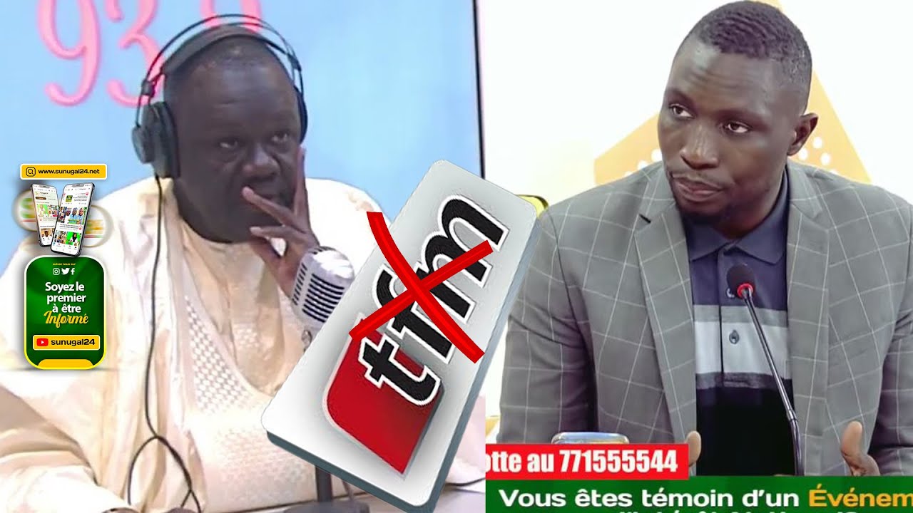 En plein direct : Aliou Top corrige El Hadji Assane Gueye sur TFM