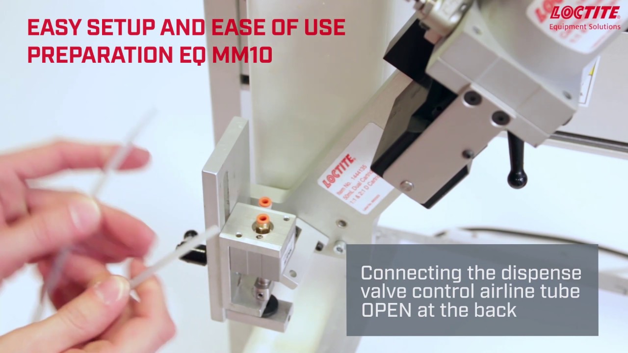 How to Install and Operate the Loctite EQ MM10 Dual Cartridge Dispenser