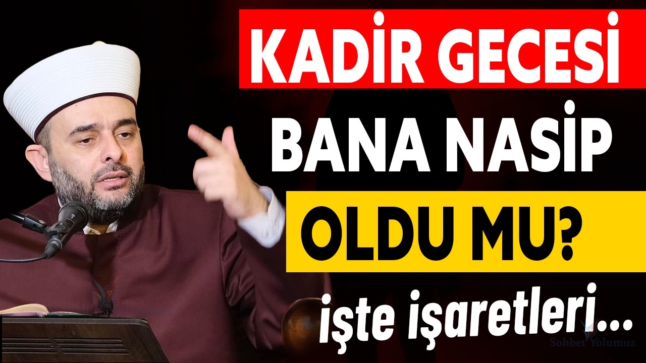 Kadir Gecesinin Bana İndiğini Nasıl Anlarım? - Halil Konakcı Hoca #kadirgecesi