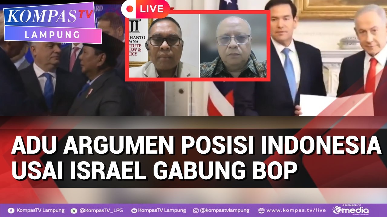 Soal Posisi Indonesia Usai Israel Gabung BOP,Begini Respons  Hikmahanto dan Teuku Rezasyah
