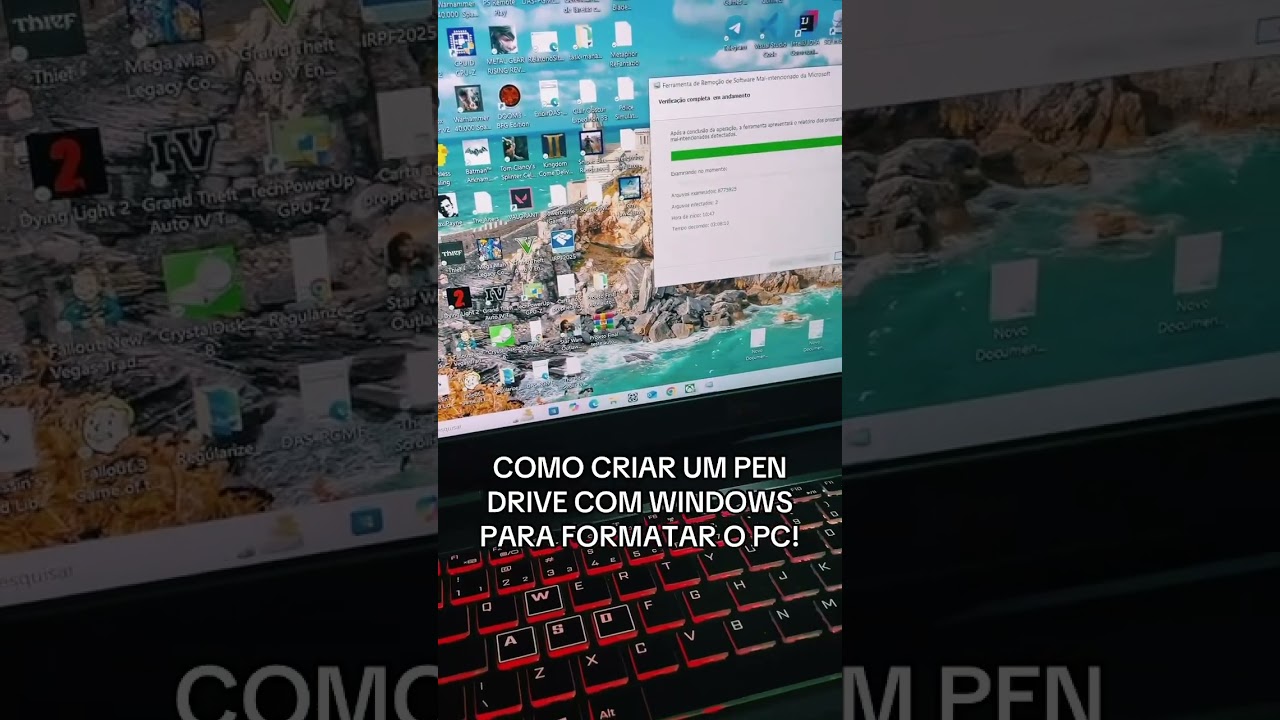 COMO CRIAR UM PENDRIVE PARA INSTALAR O WINDOWS!