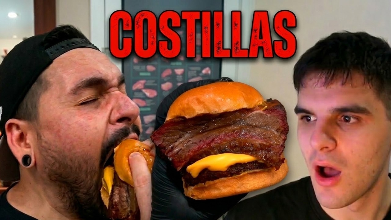 HAMBURGUESA DE COSTILLAS??🍖 - Reaccionando a La Capital