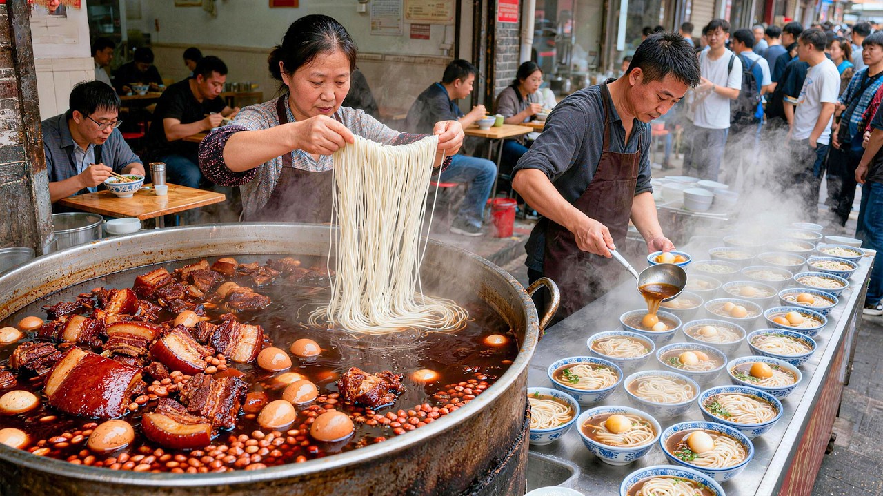 Món ăn bắt buộc mỗi sáng phải có của người dân Mân Nam🍜Khám phá ẩm thực nổi tiếng Trung Quốc