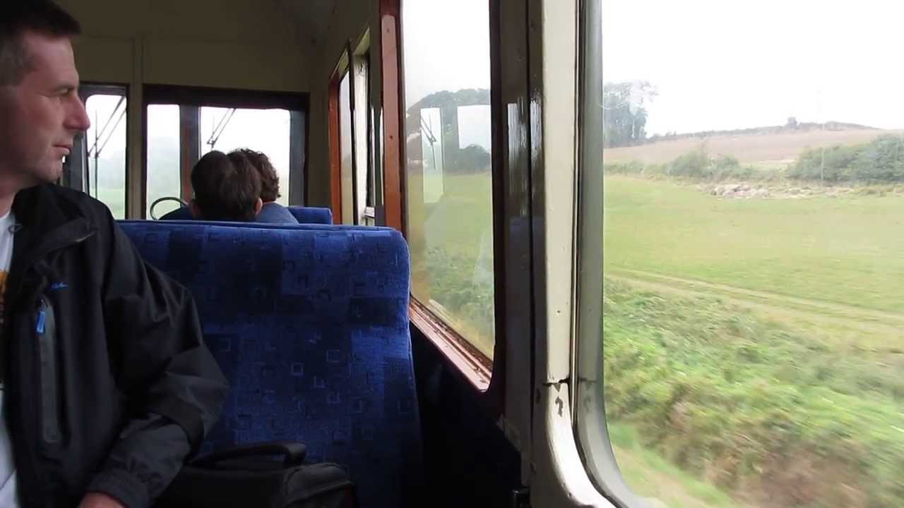 Swanage Railway DMU ride - part 1 - from Swanage aboard busy W55028