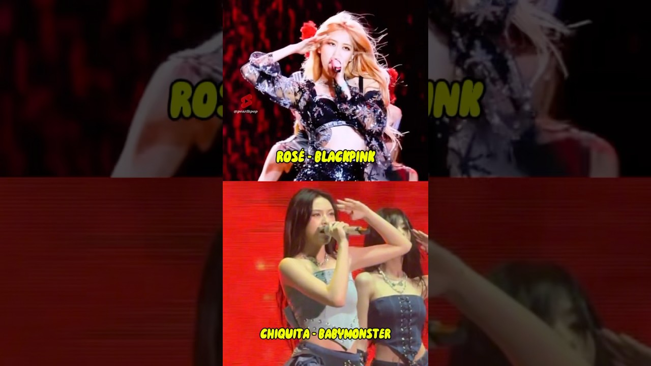 Rosé x Chiquita with iconic part ‘Kill this love’🔥