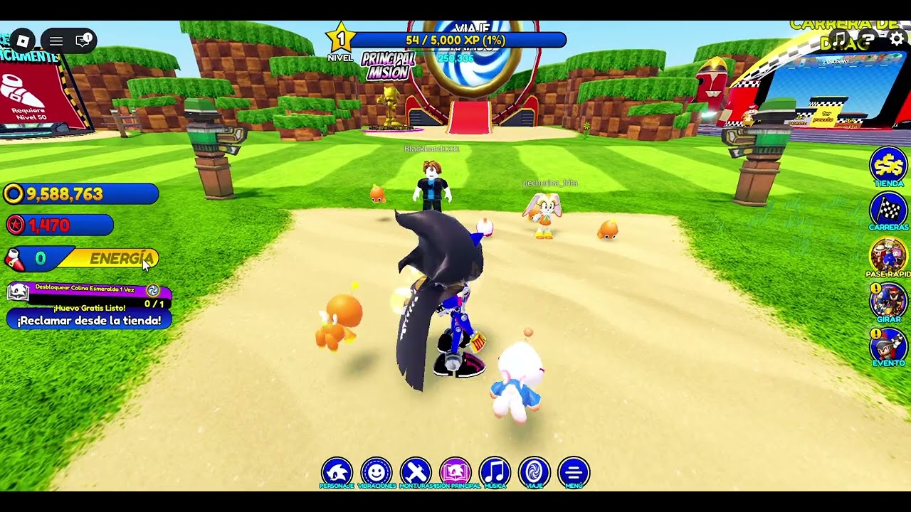 BlackHamersito Juega Sonic Speed ⚡🦔 ¡A Toda Velocidad!