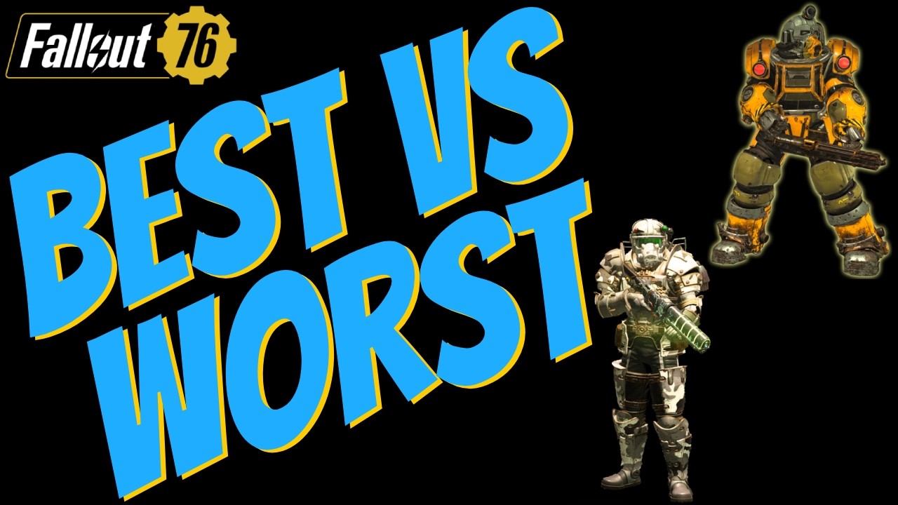 Fallout 76 PTS - Лучшая броня против худшей силовой брони