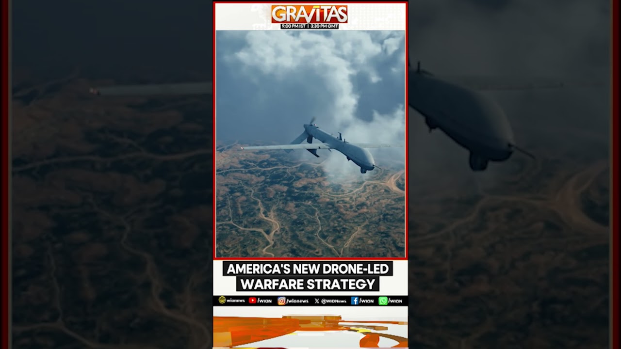 U.S. Imitates Iran, Prepares For New Drone-Led Strategy In Warfare | GRAVITAS