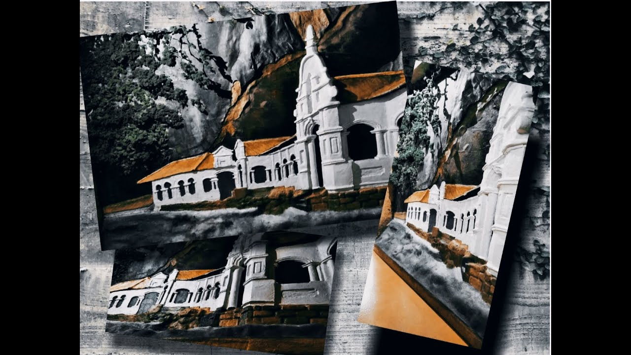 Dambulla Cave Temple Made From Pottery || Golden Temple Sri Lanka || Rangiri Dambulla  Cave Temple