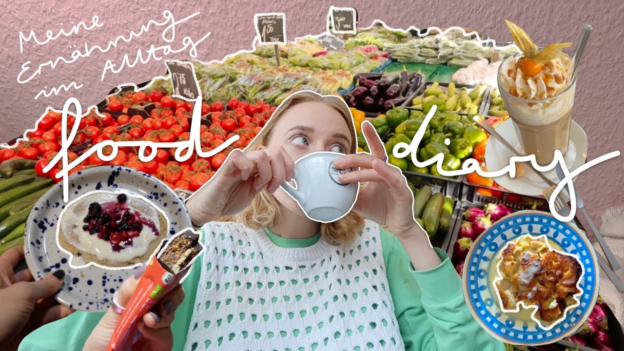 FOOD DIARY IM HERBST 🍫🍂 eine woche realistisch & gesund als studentin, too good to go… 🥗🍬