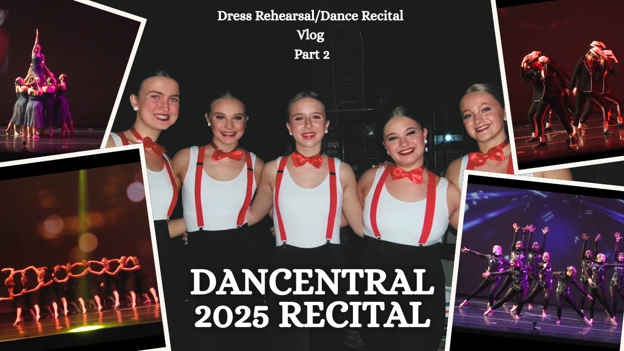 Vlog #7 - Dance Recital Vlog - Kromer Sisters