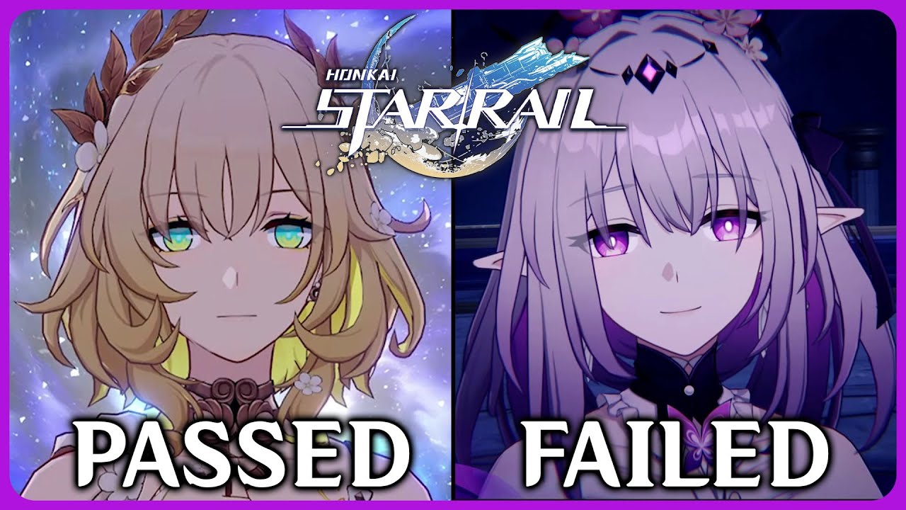 Passing vs FAILING Aglaea's test - Honkai Star Rail 3.0