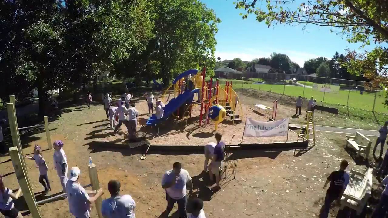 2016 KaBOOM! Playground Build with PECO - Coatesville, Pa.
