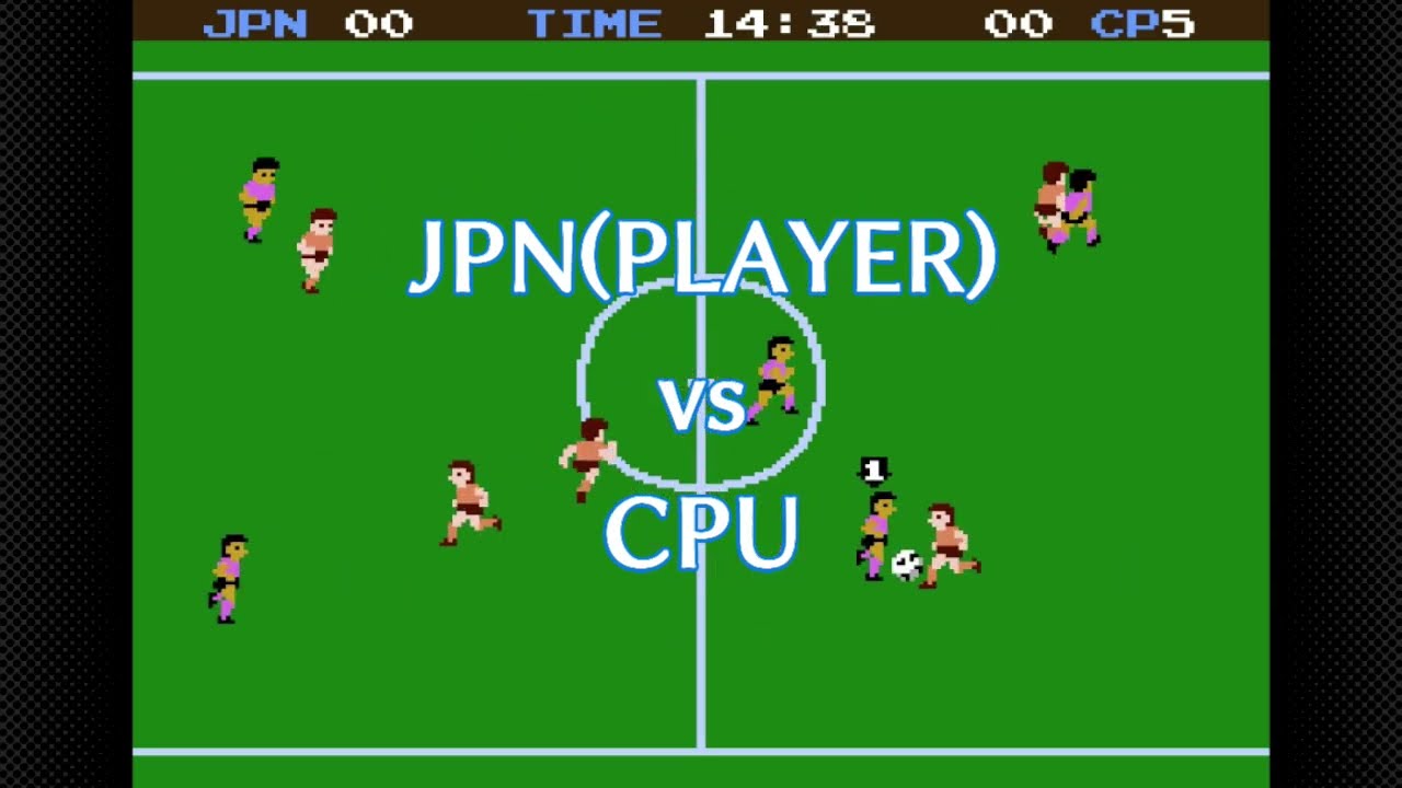 【SOCCER】133th　JPN(PLAYER) vs  CPU