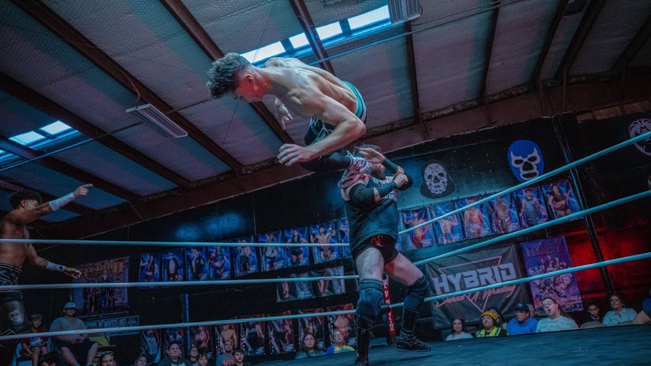 ПОЛНЫЙ МАТЧ: БРОК АЛИ ПРОТИВ КИНГА РОБА ЛАВА За титул чемпиона США UNITED 210 | Luchador bar