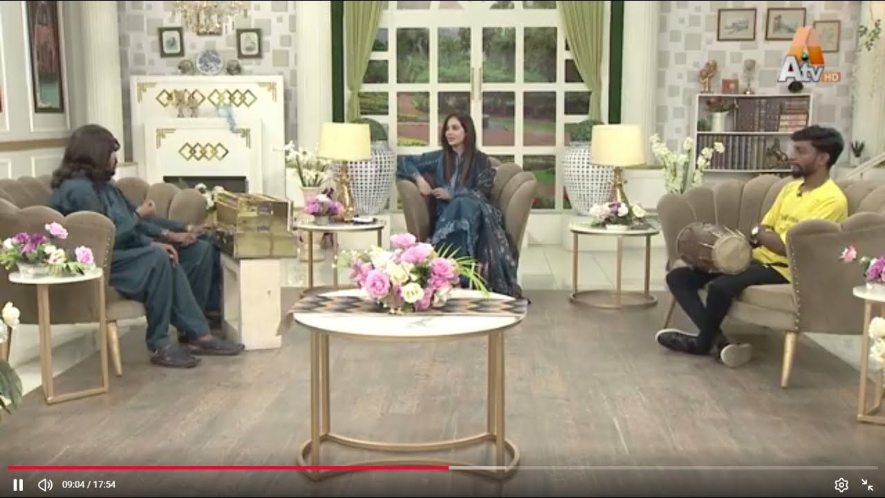 Aown Ghulam Ali | Ghazal Singer | Live Ghazal Performance | ATV MWF EP 366 Part 03