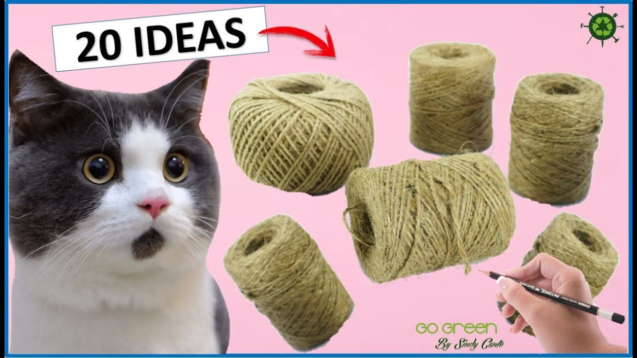 20 MANUALIDADES CON YUTE 😱 MANUALIDADES CON CUERDA | TELA DE YUTE | IDEAS CON RECICLAJE