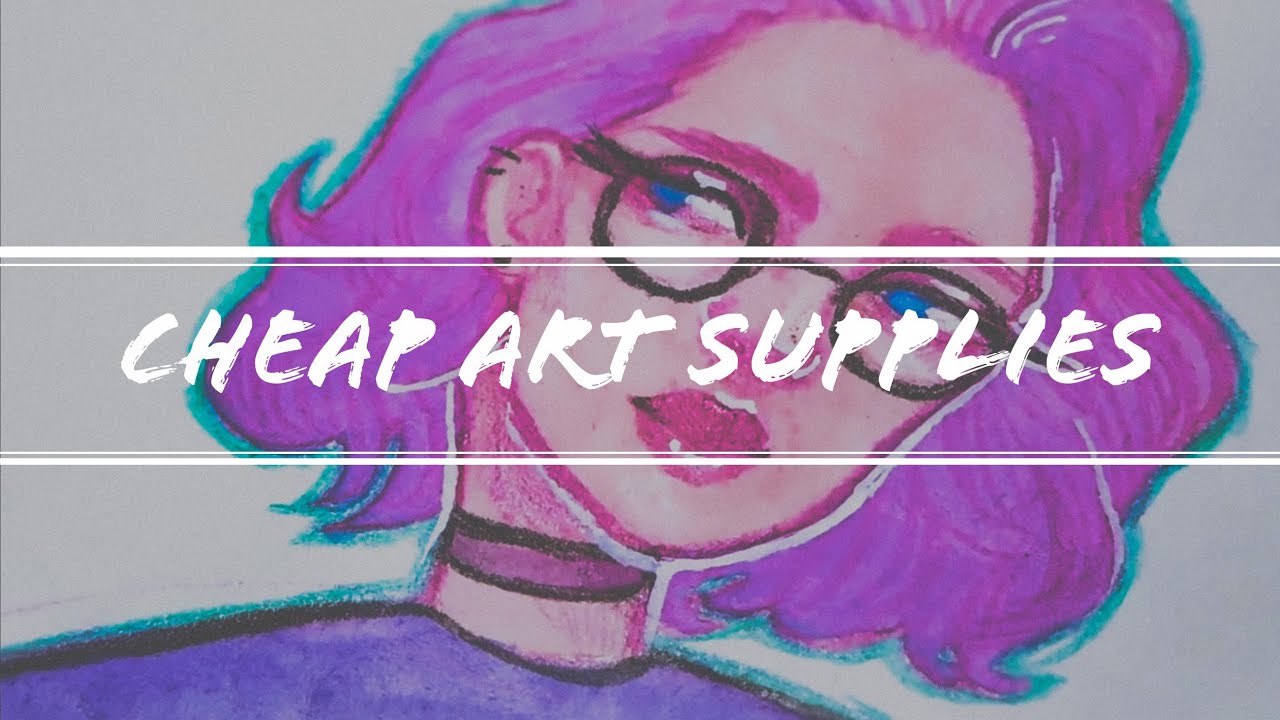 Cheap Art Supplies Challenge | Watercolor