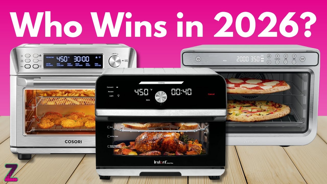 ✅😍Top 5 Best Air Fryer Toaster Ovens [ 2026 Buyer's Guide ]