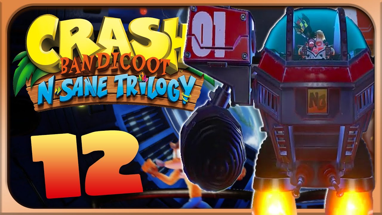Crash Bandicoot N Sane Trilogy (Crash 2) Part 12 - N. Gin will stress! [100%]