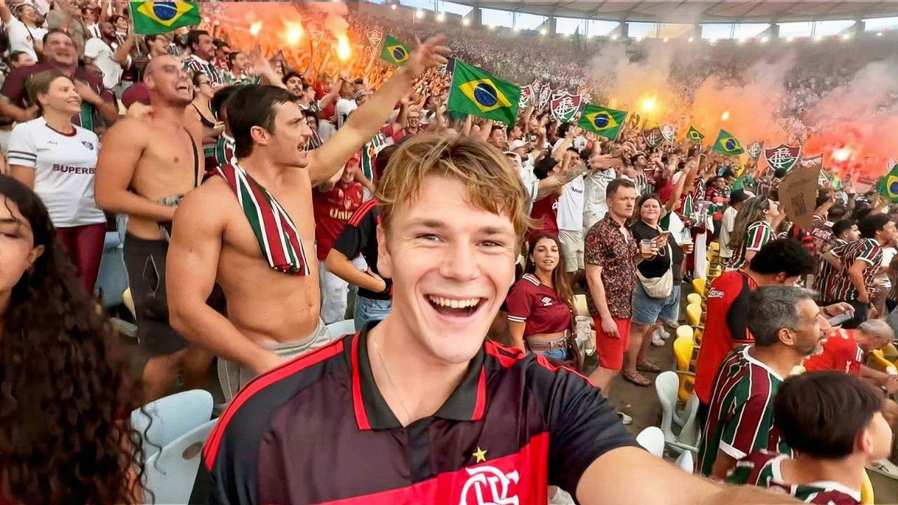 Experiencing a Crazy Football Match in Brazil! 🇧🇷