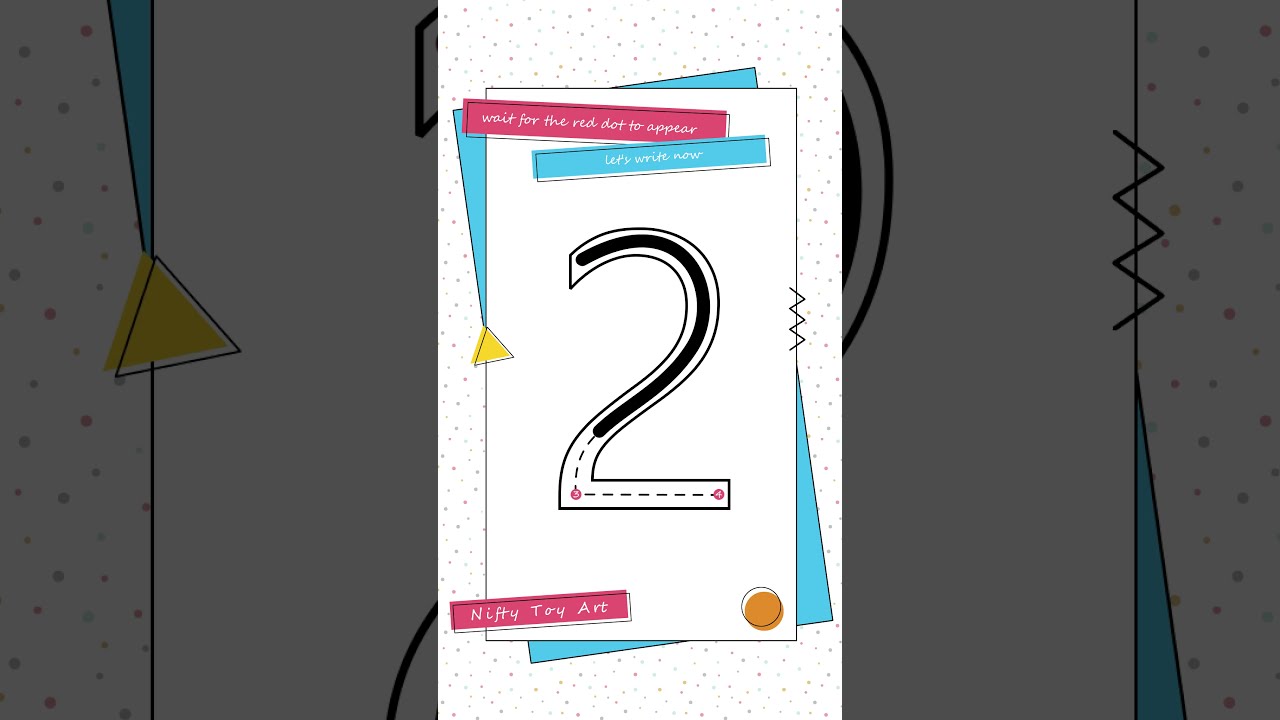 Write Number 2 Tutorial | How to Write Number 2