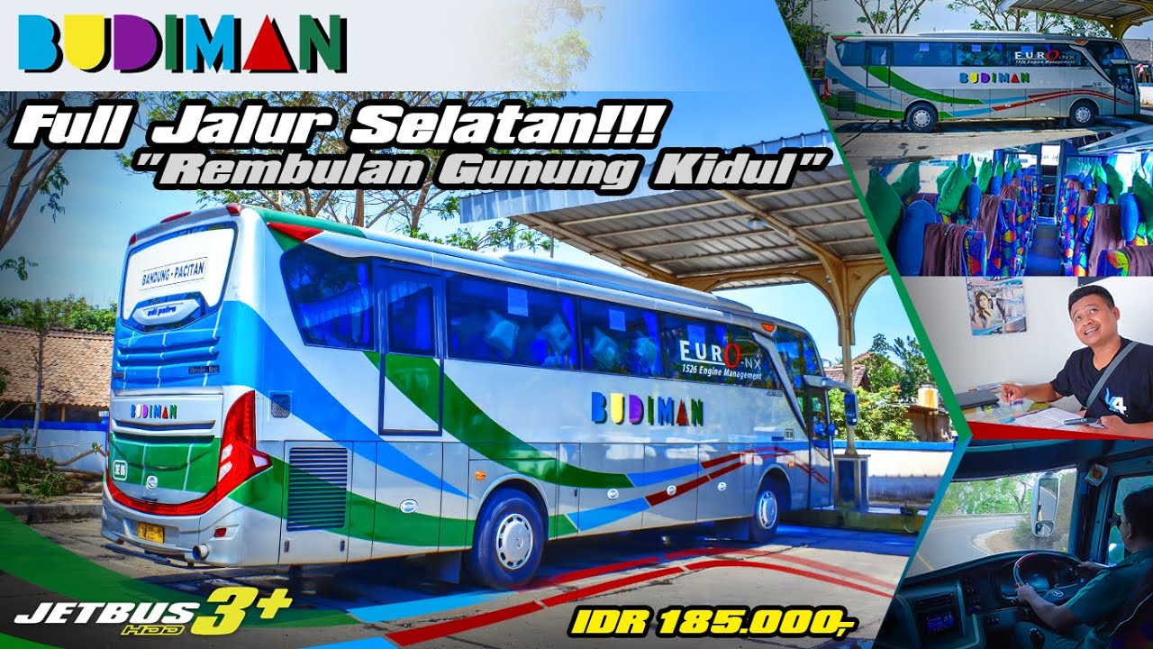 21 JAM! PACITAN - DEPOK Naik Bis BUDIMAN || Bisnis Class Rasa Premier Class??