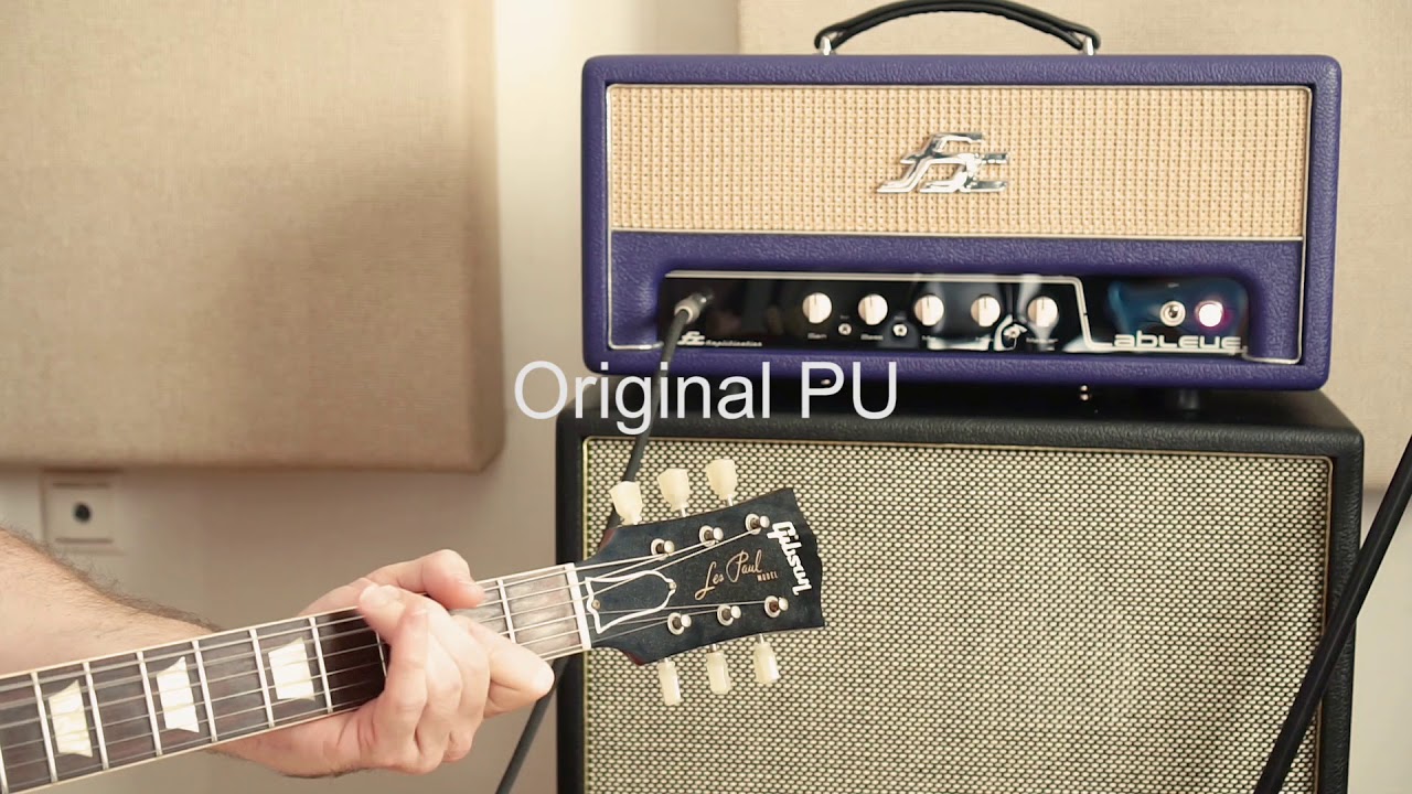 2013 Gibson 58' reissue LesPaul original PU vs Bare Knuckle Mule