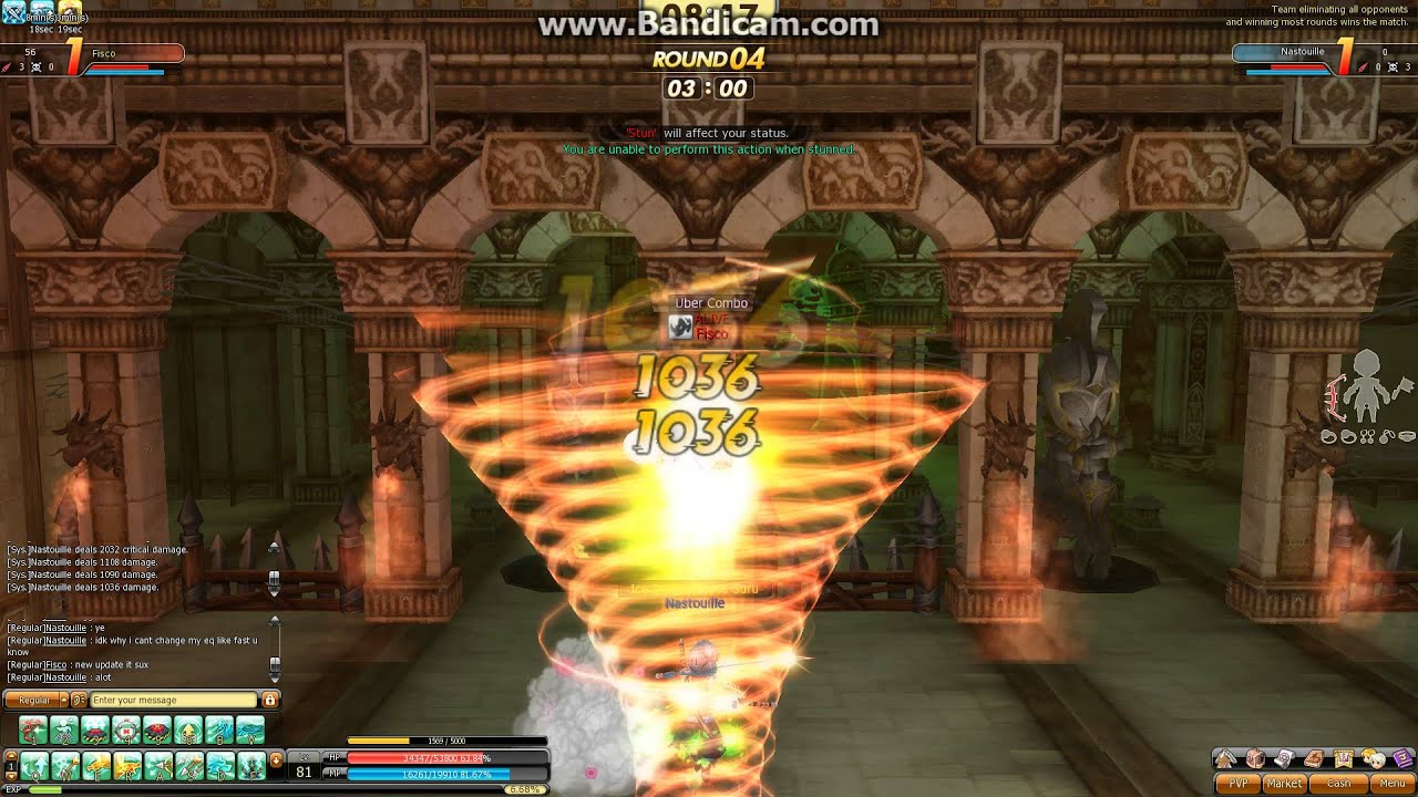Fantasy Dragonica Sentinel (Fisco) VS Ninja (Nastouille).
