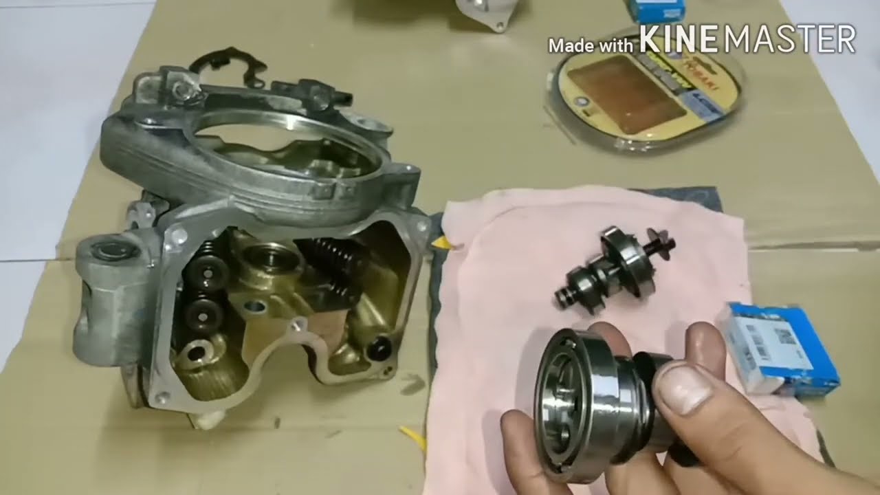 Teknik pasang komponen head Lc135/Y15/Fz PART 2/2