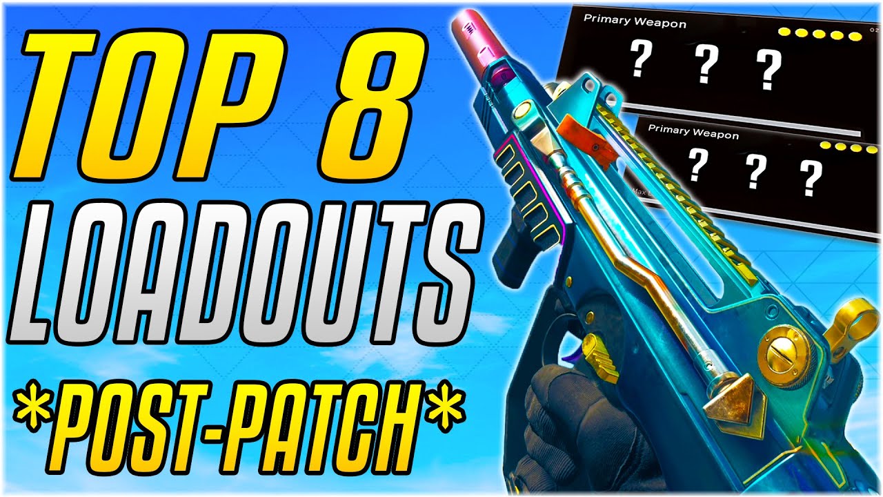 TOP 8 LOADOUTS AFTER UPDATE!!  Season 5 Reloaded Meta Class Setups! [Warzone Academy]