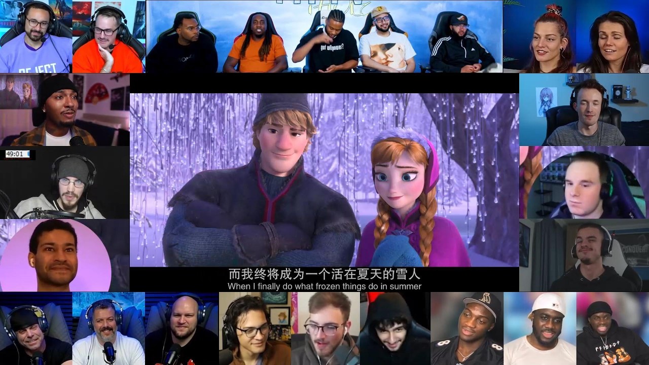Frozen (2013) reaction mashup