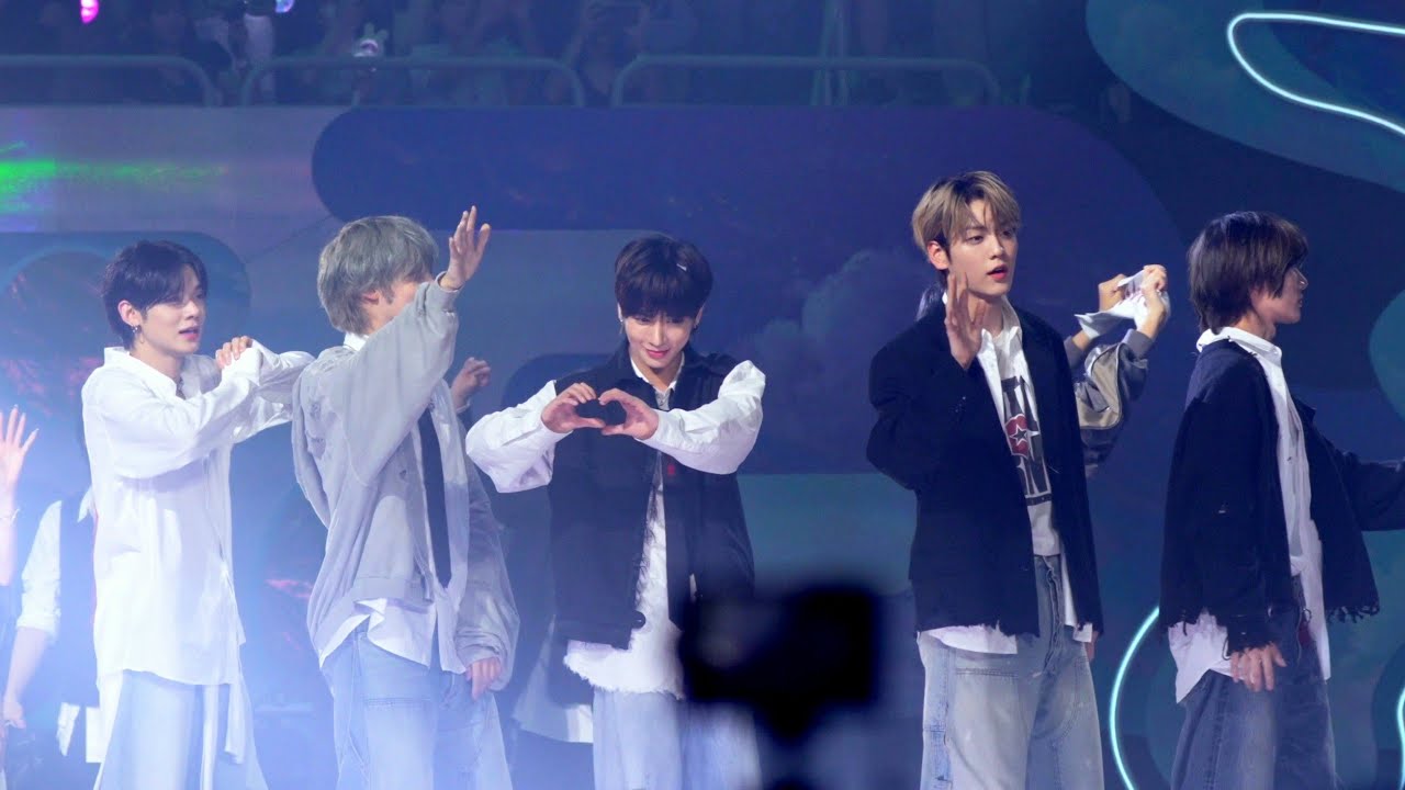 240721 가요대전 Summer 'ENDING(퇴장 전출)' TXT Focus Fancam 투모로우바이투게더 엔딩 직캠