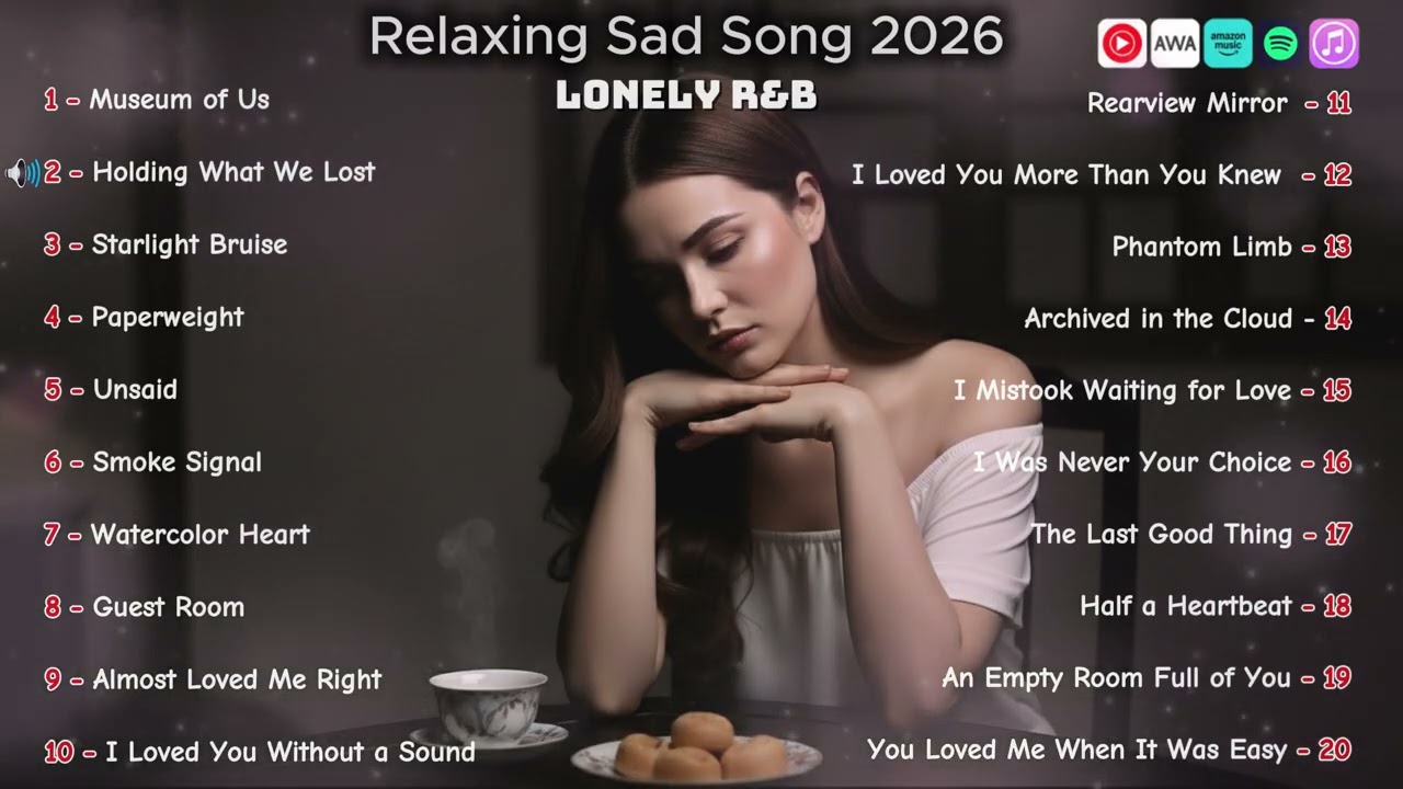 I Loved You Without a Sound 💔 Relaxing Sad R&B Playlist 2026