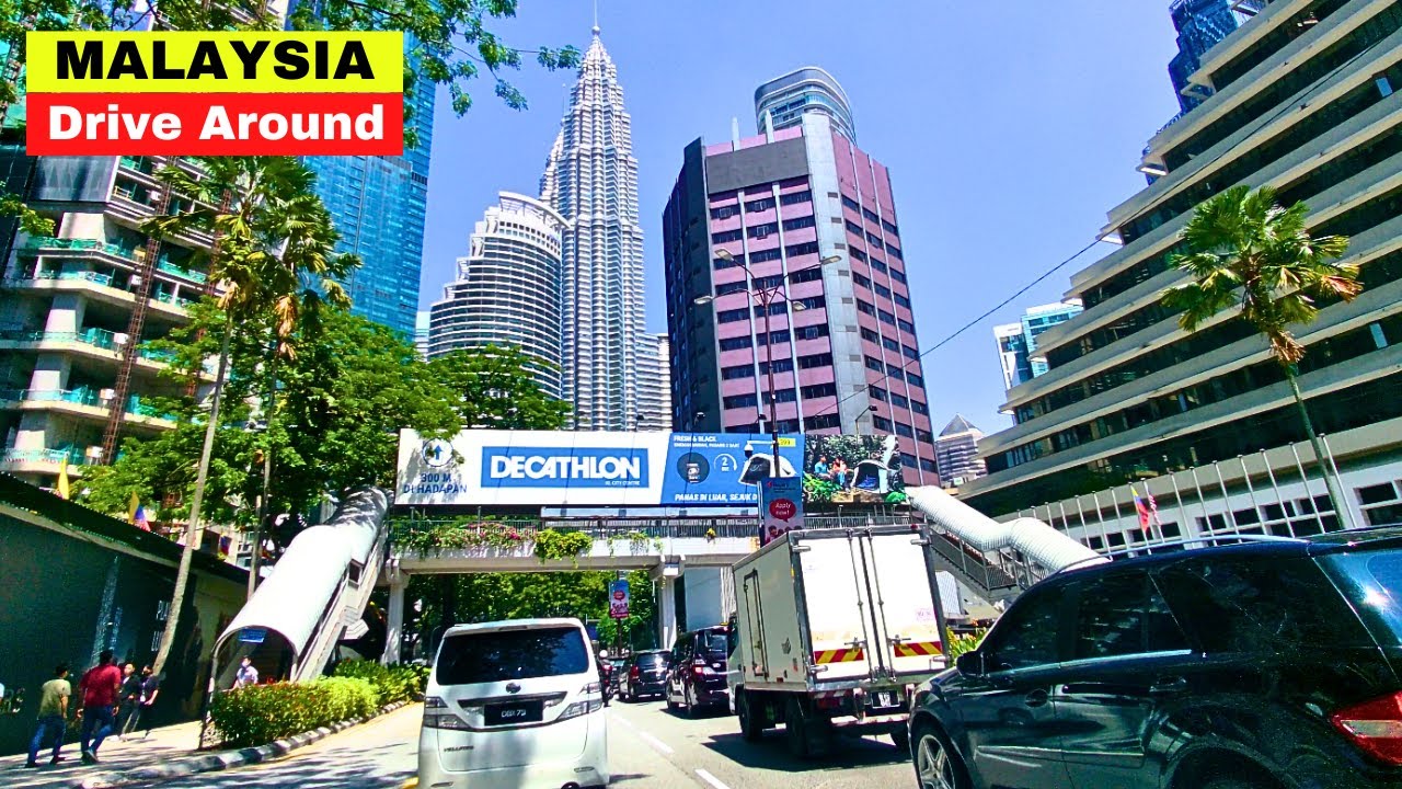 PLAZA TOL JALAN DUTA KE SURIA KLCC BASEMENT CAR PARK - HD DRIVE AROUND MALAYSIA - Living In Malaysia