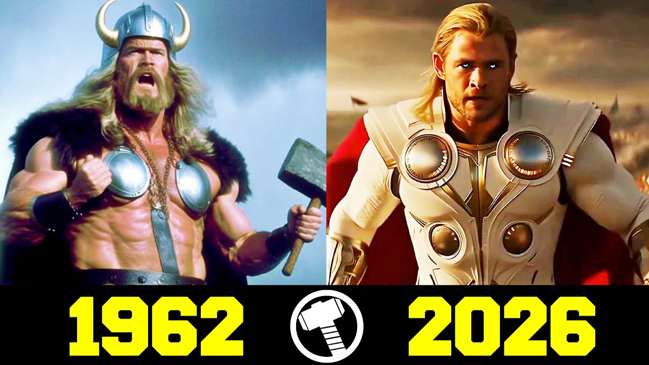 Тор - Эволюция (1962 - 2026) ! Все Появления Бога Грома !