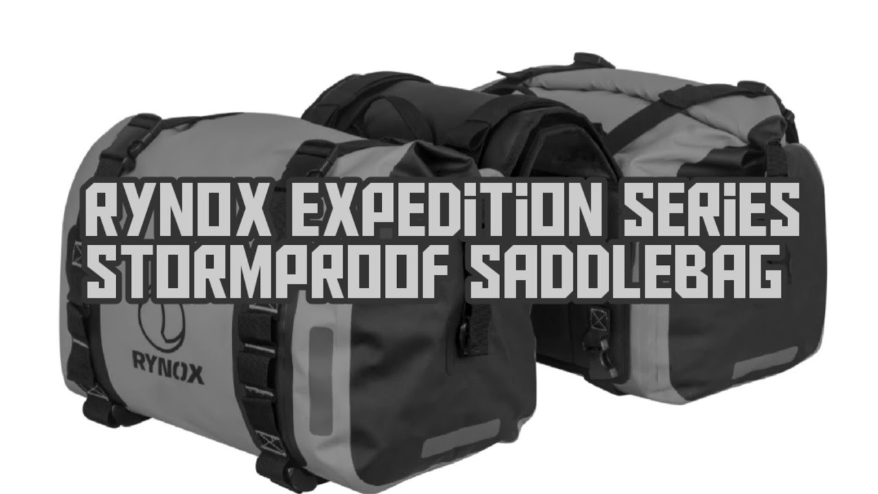 Rynox Expedition Series- Stormproof Saddle Bag Unboxing and Mounting in IMPHAL