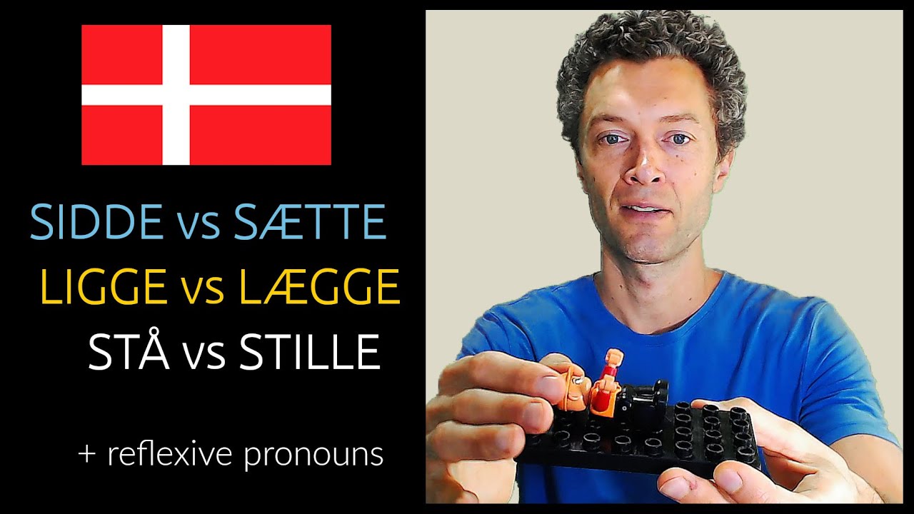Sit, Stand and Lie in Danish
