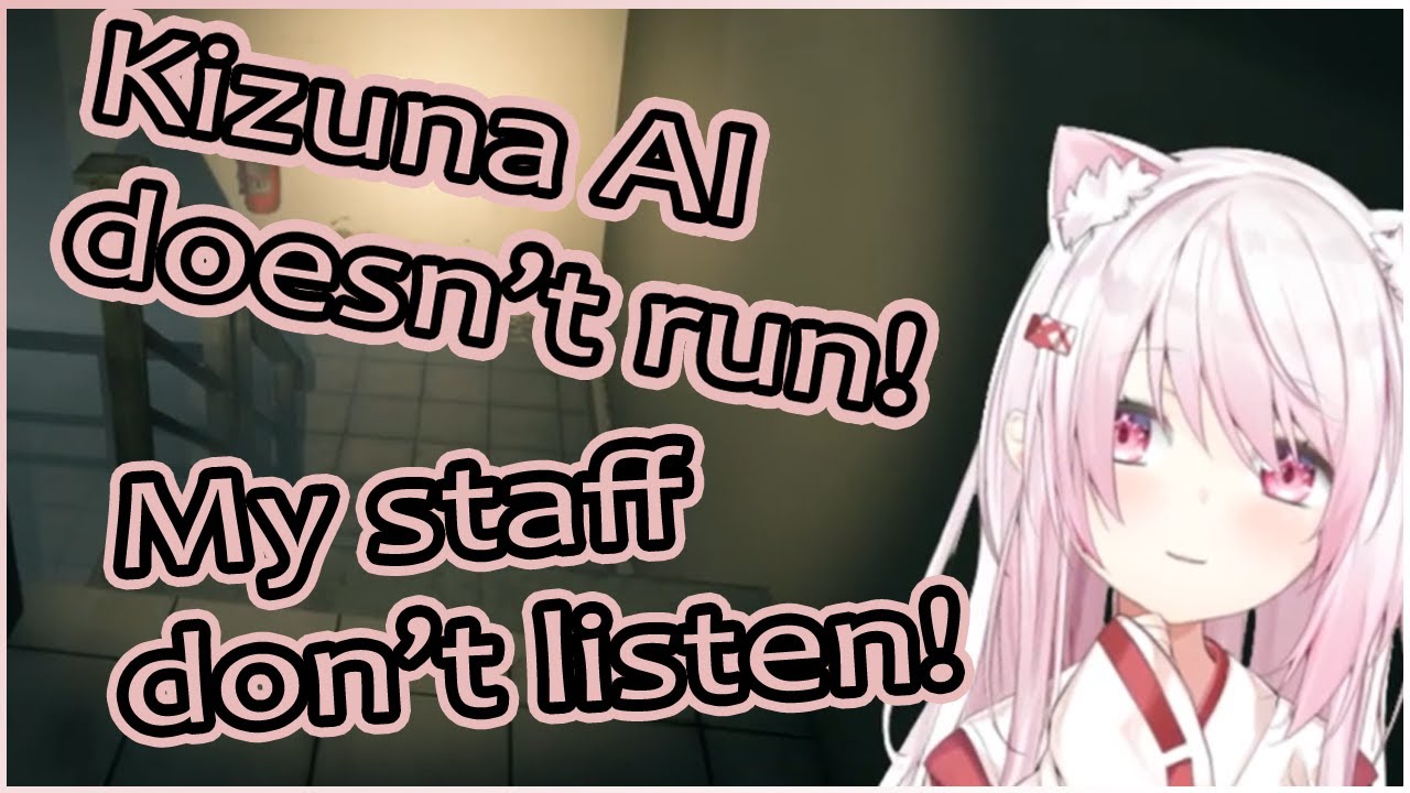 Shiina Turns Into Kizuna AI (Nijisanji) [ENG SUB]