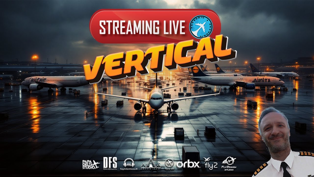 🟨LIVE!!🟦🔴Microsoft Flight Simulator 2024🔴Fly with me 🔴🟦VERTICAL🟨