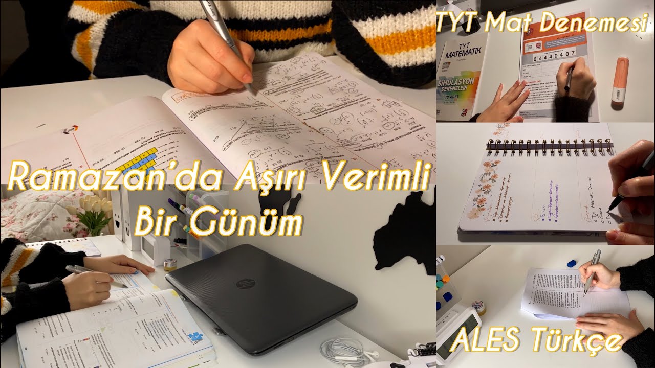 Ramazan Rutinim, TYT Matematik Denemesi, ALES Türkçe, Sessiz YKS Vlog’u  #yks2023 #yks
