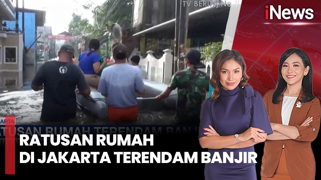 Ratusan Rumah di Jakarta Terendam Banjir Saat Lebaran | iNews Siang (22/03)