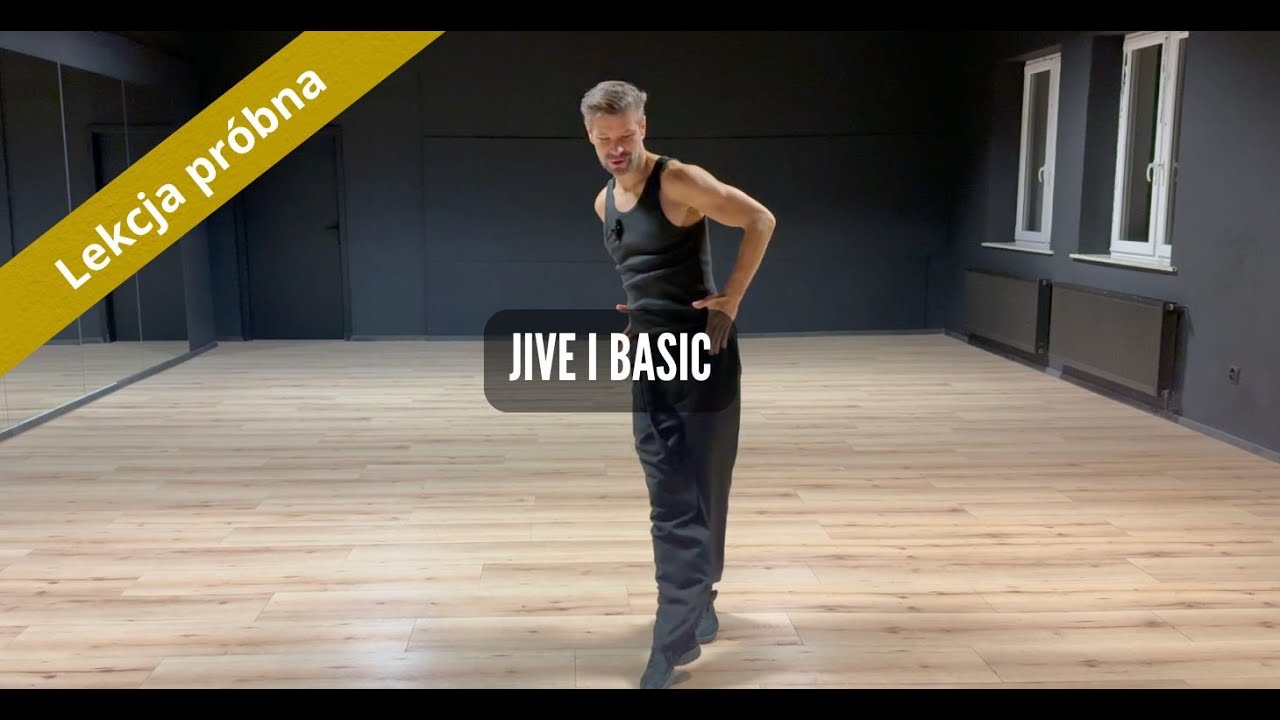 Jive - Basic - Lekcja próbna - Taniec Towarzyski SOLO dla Pań - zajęcia w domu