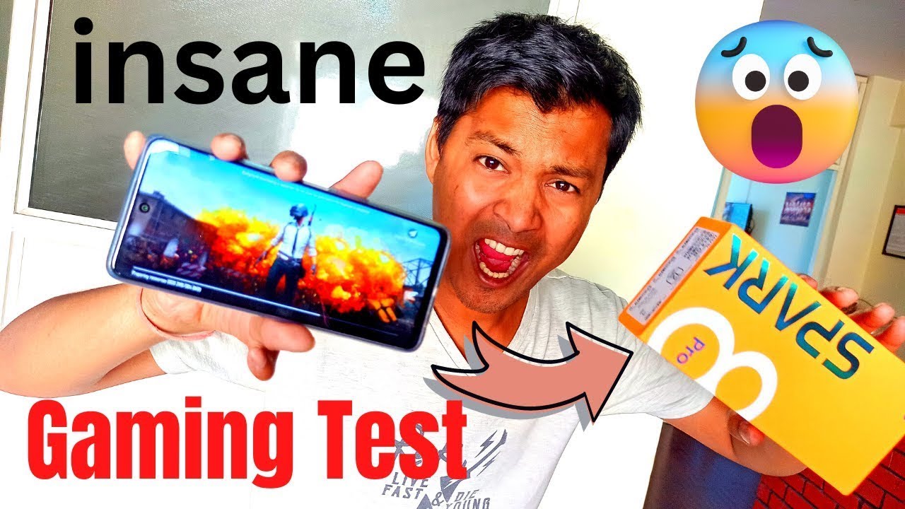 Tecno Spark 8 Pro BGMI  Gaming Review !  Heat,Gyro,Graphics & FPS Explained!🥳😍