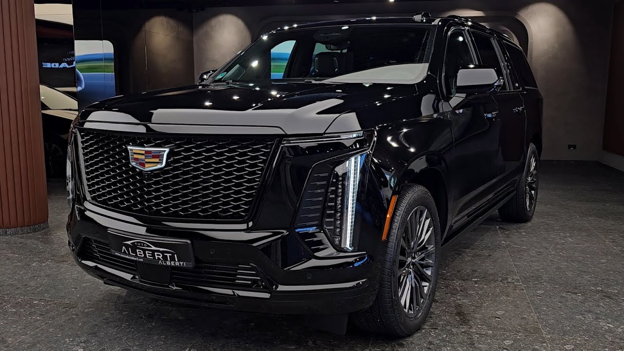 The New 2025 Cadillac Escalade Sport ESV 6.2 V8 MONSTER | Sound Review 