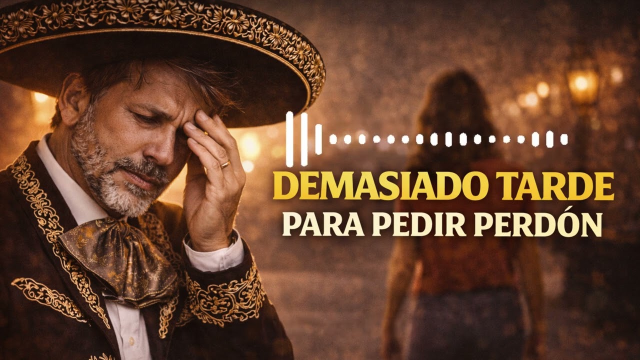 Ranchera De Orgullo y Desamo | Demasiado Tarde Para Pedir Perdón 💔🎺