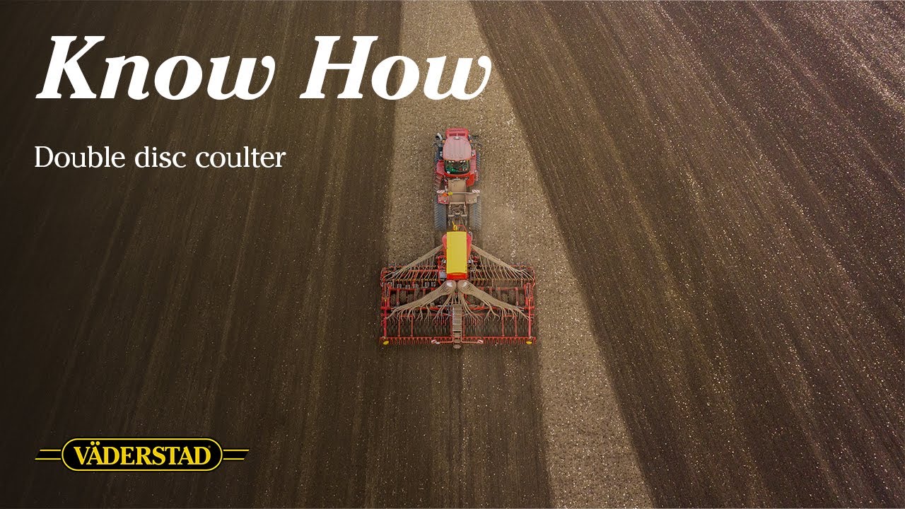 Väderstad Know How: Which seed drill concept to choose - Double disc