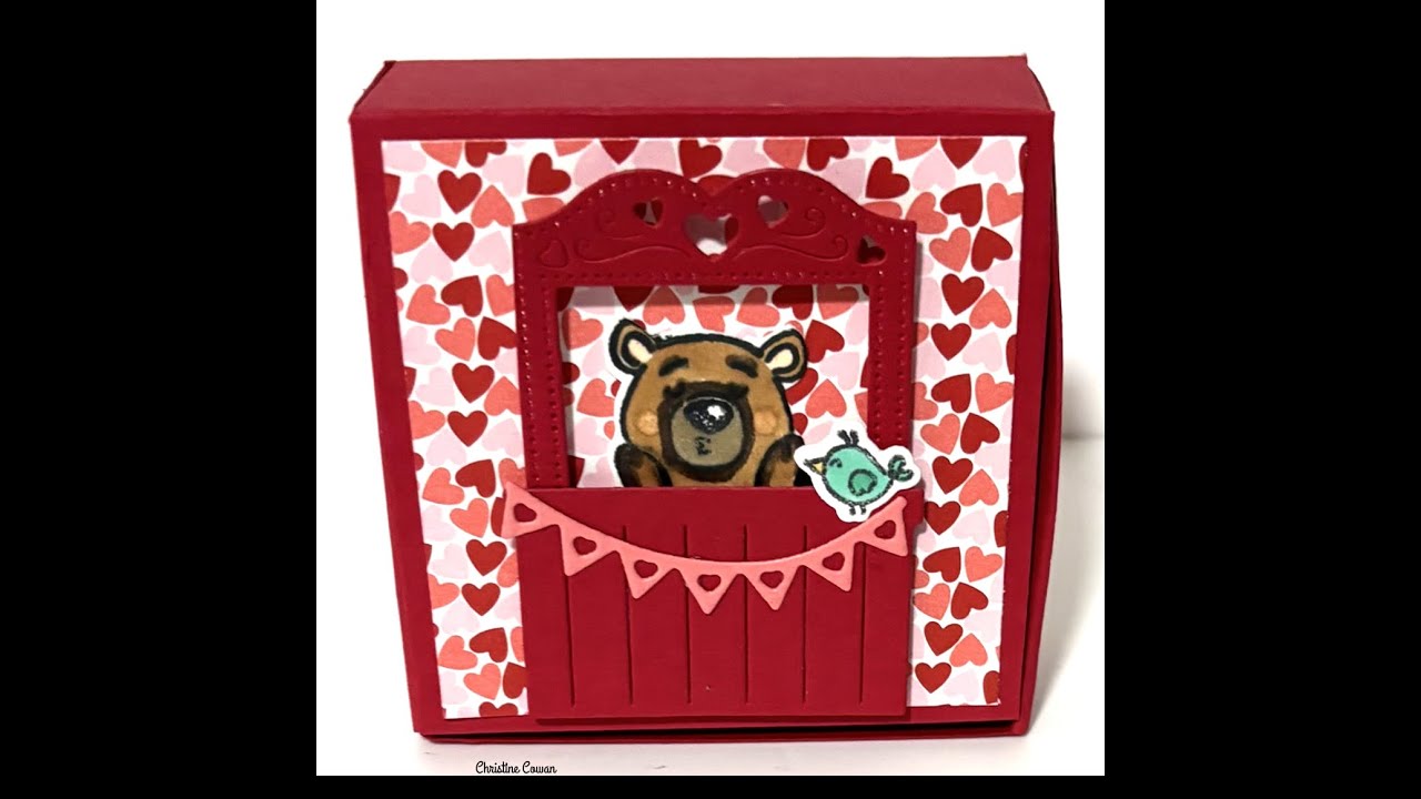 Valentine Kisses Little Debbies Cake Box