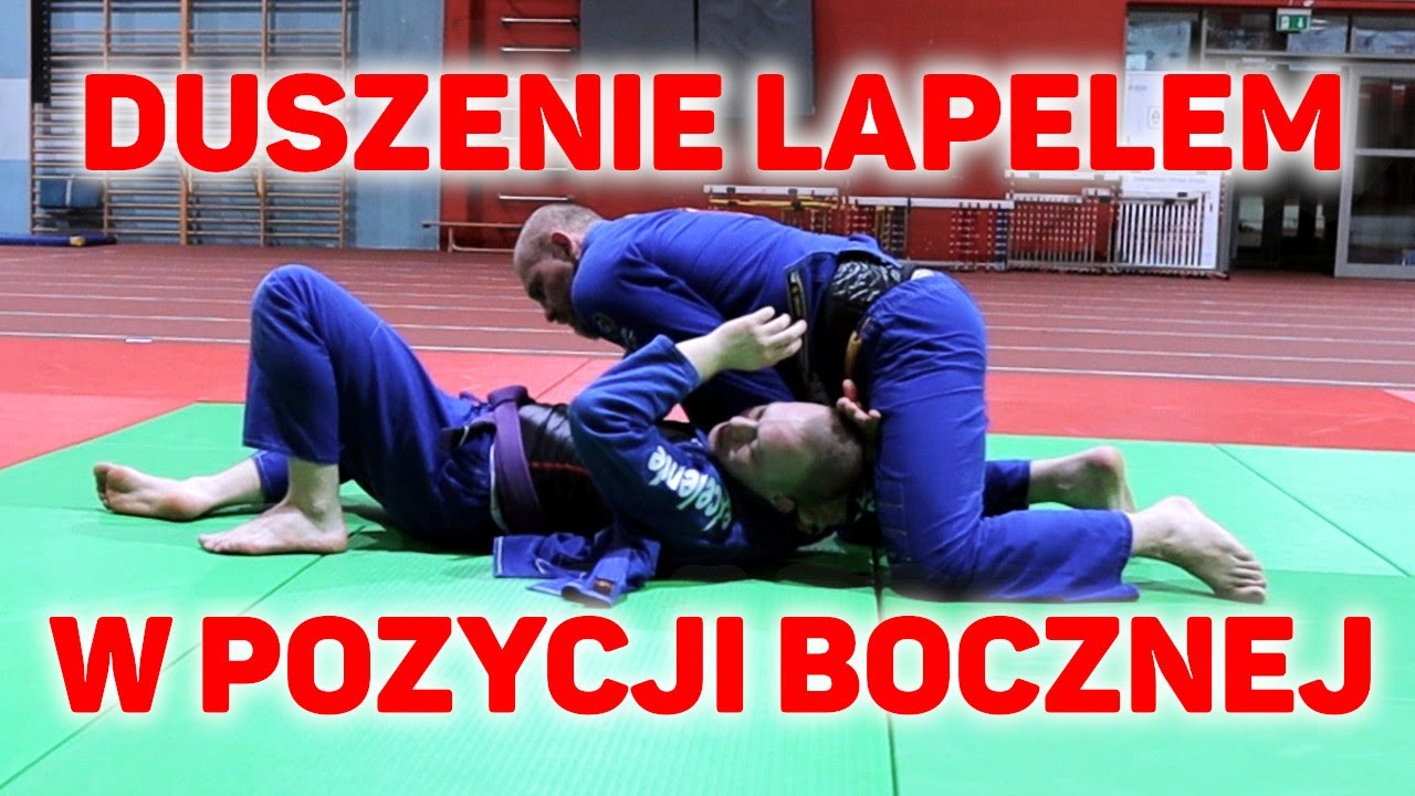 Duszenie lapelem w pozycji bocznej